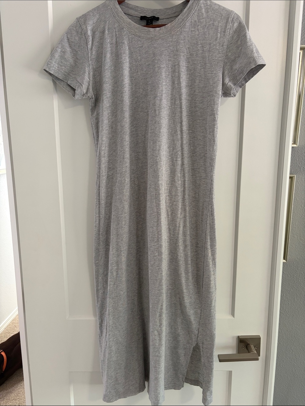 J. Crew Heather Gray Tee Dress